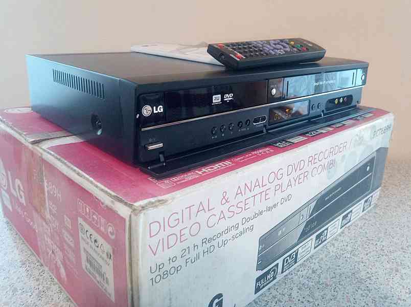 📼>>📀VHS-DVD rekordér LG RC689H  - foto 5