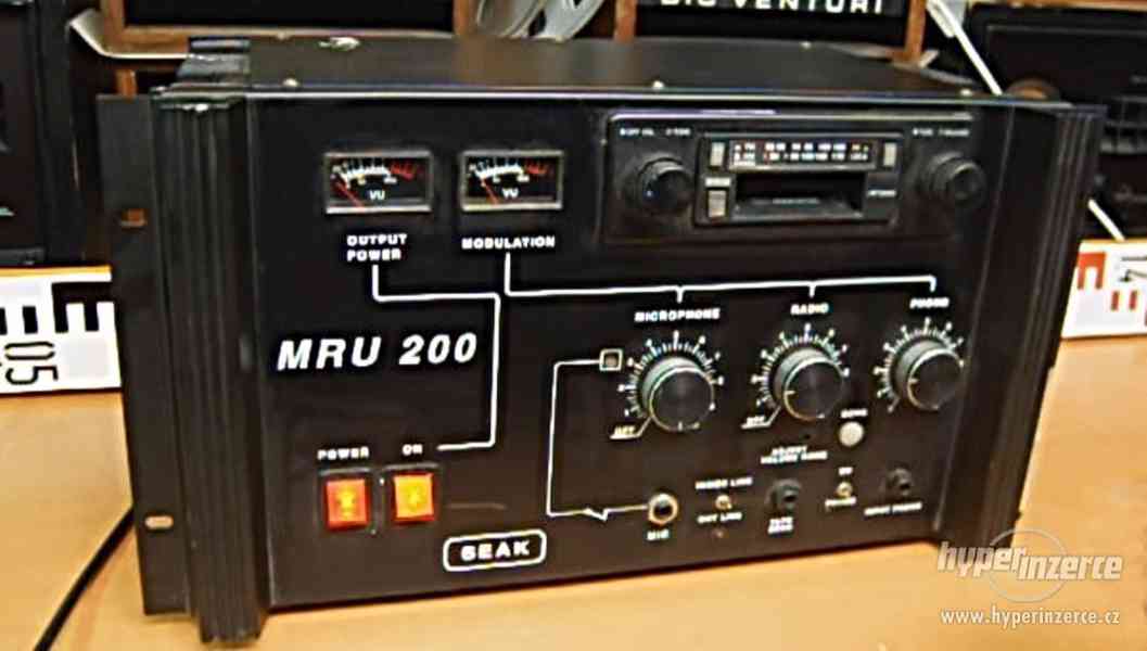 SEAK MRU 200 profesionální zesilovač - ústředna (pc 38.000) - foto 1