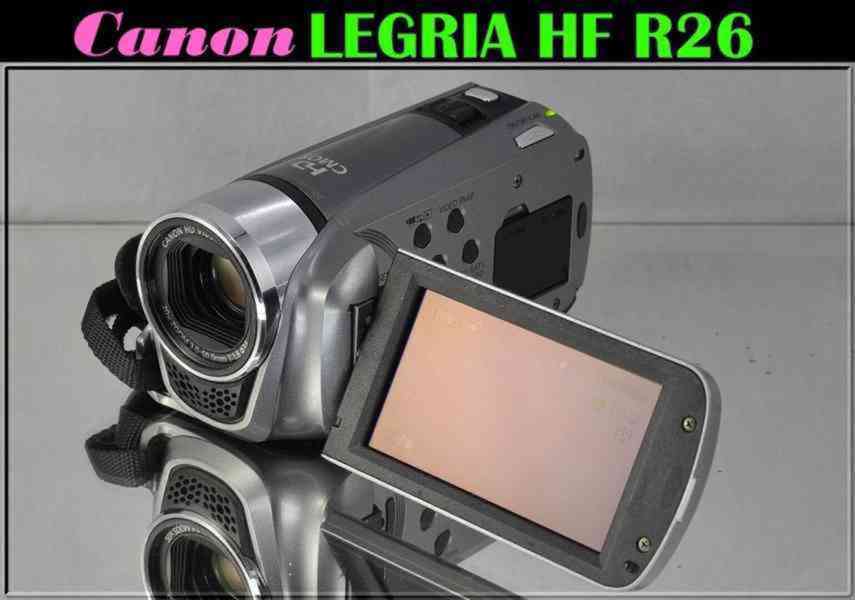 Videokamera: Canon LEGRIA HF R26 *Full HDV*brašna - foto 1
