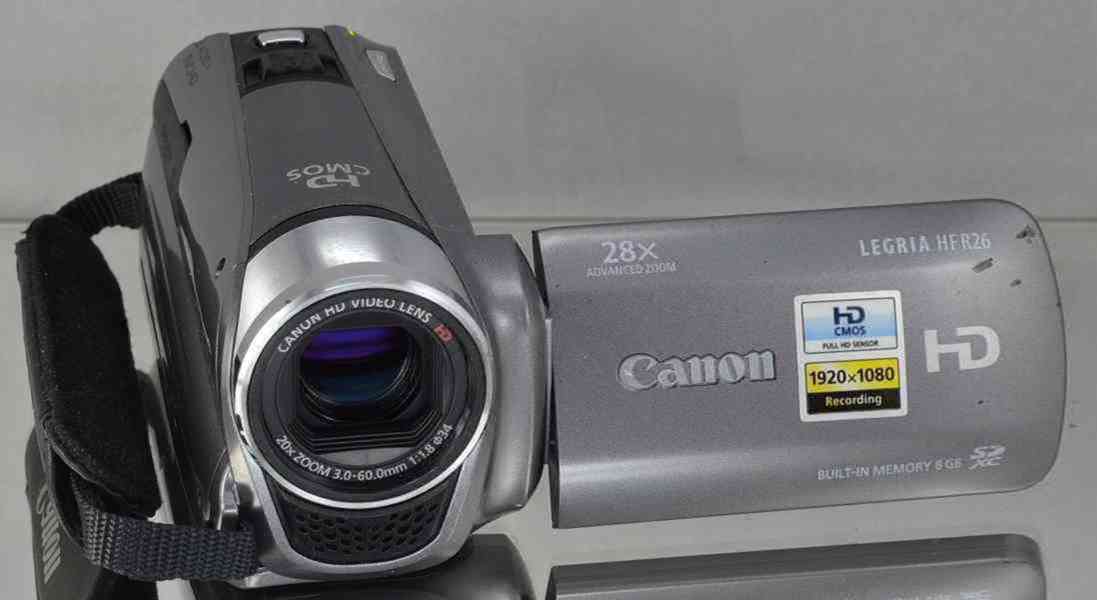 Videokamera: Canon LEGRIA HF R26 *Full HDV*brašna - foto 4