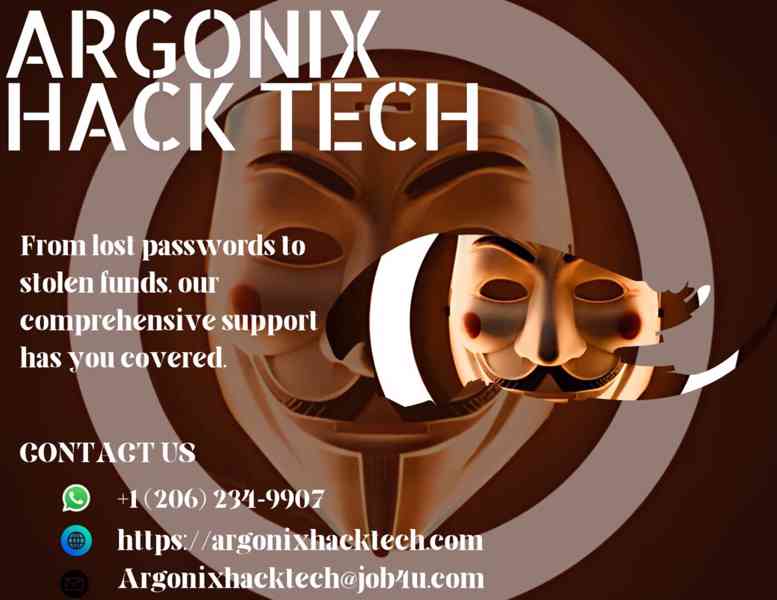 VISIT ARGONIX HACK TECH // FOR YOUR LOST BITCOIN RECOVERY - foto 2