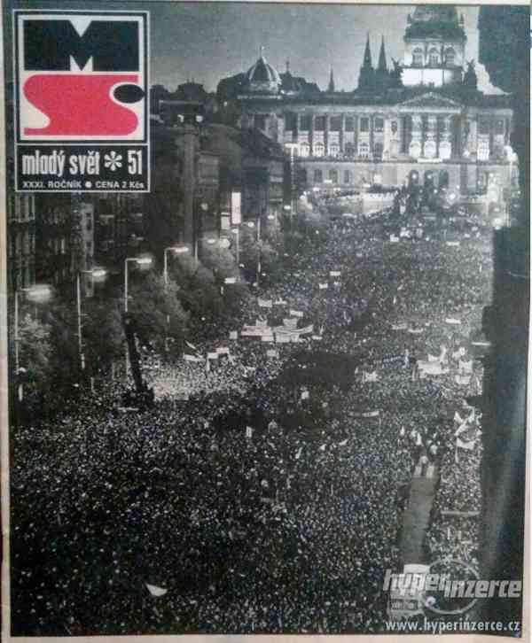 Mladý svět - listopad 1989 - sametová revoluce - foto 1