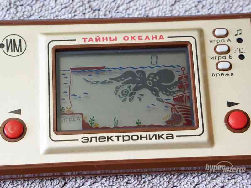 Stará ruská hra Digi hra CHOBOTNICE Tajemný oceán Jen počkej - foto 9