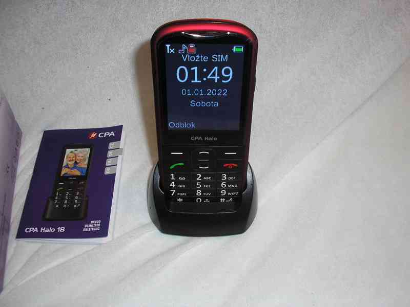 Tlačítkový telefon CPA Halo 18 - foto 5