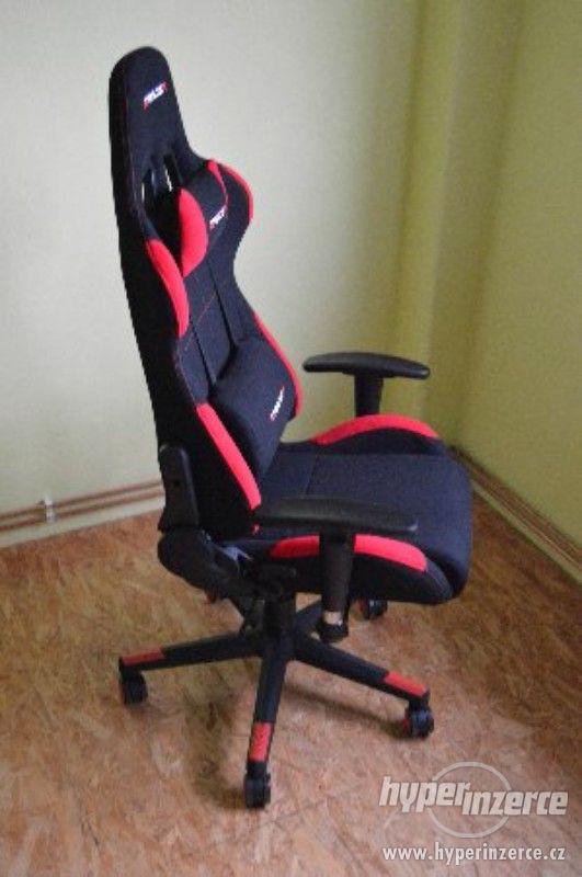 Kancelářská židle, herní křeslo E-Racer F1-02 RED - foto 6