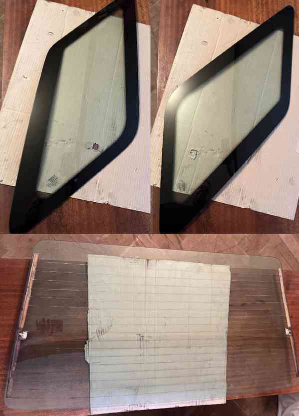 Skla Škoda FELICIA COMBI tónované-zelené - foto 1