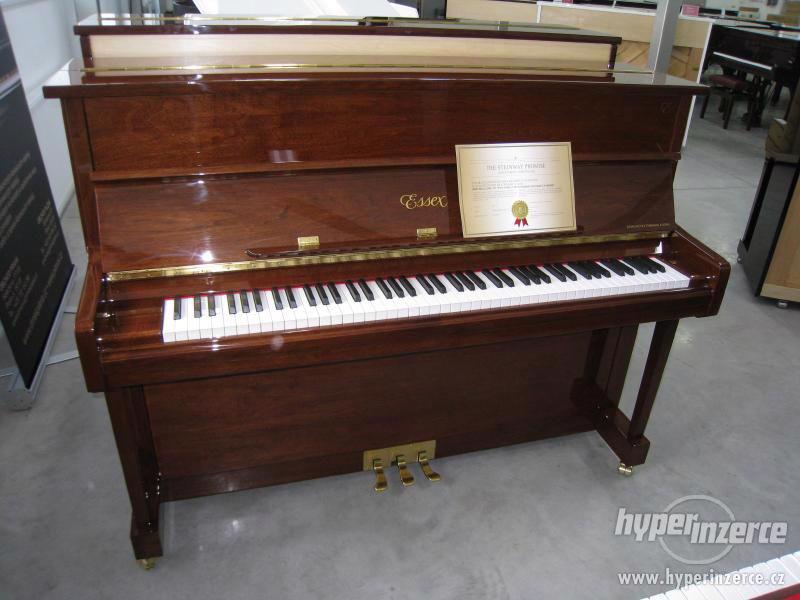 Nové pianino Essex, stolička a doprava zdarma! - foto 1