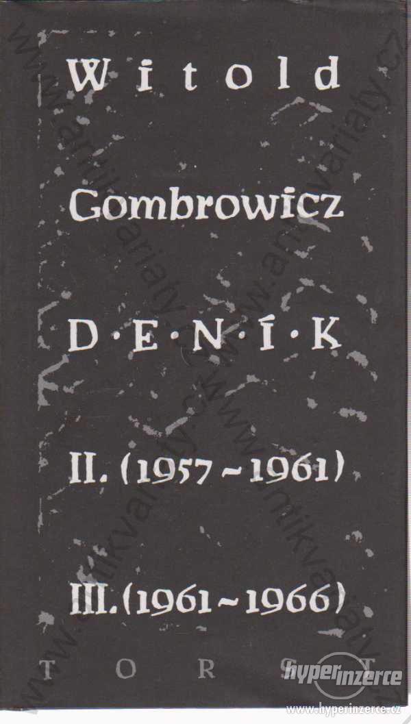 Deník  Witold Gombrowicz 1994 - foto 1