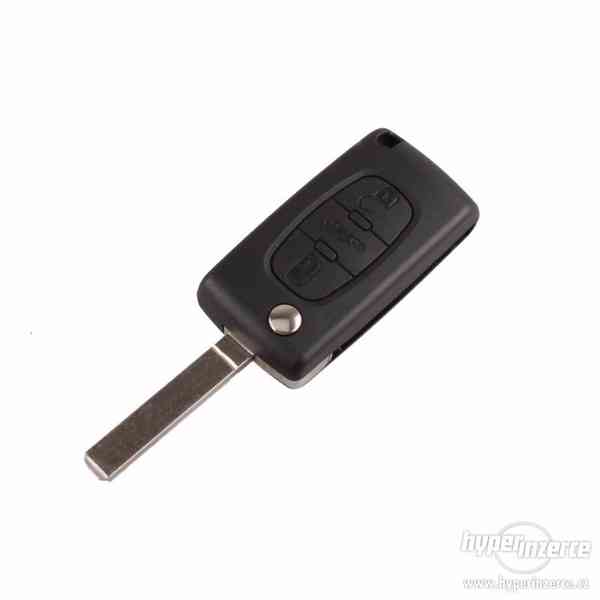Prodám nový vystřelovací 3 tlačítkový klíč Peugeot - foto 2