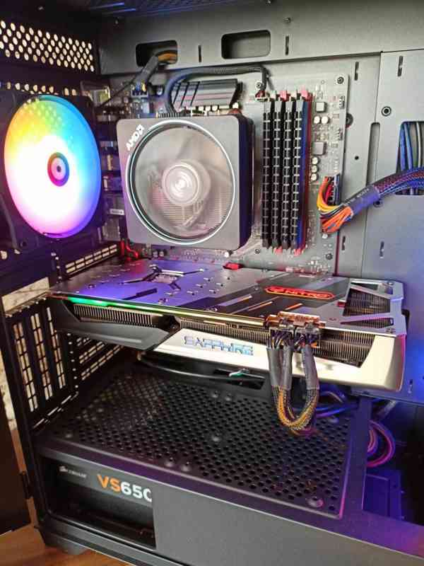 🚀 HERNÍ PC RYZEN 5 5600, 32GB RAM, RX 5700XT NITRO+, SSD 🚀 - foto 3