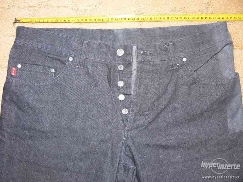Džínové kalhoty zn. HIS, černé - foto 3