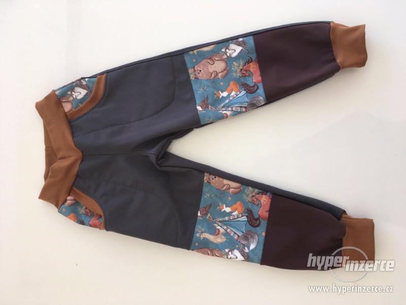 Softshell kalhoty 110/116 Skladem, Podzim/zima - foto 2