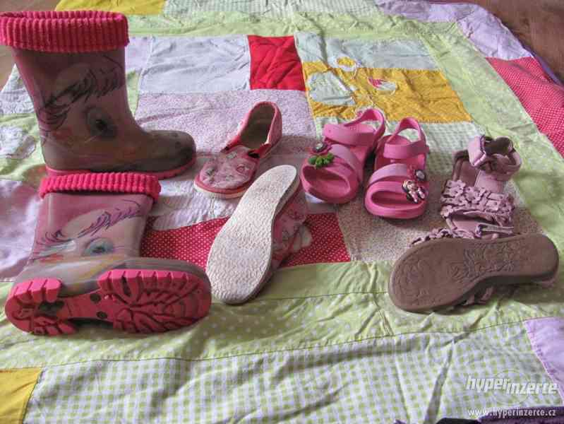 Crocs sandále, Demar holínky s vložkou, bačkory vel.29 - foto 1