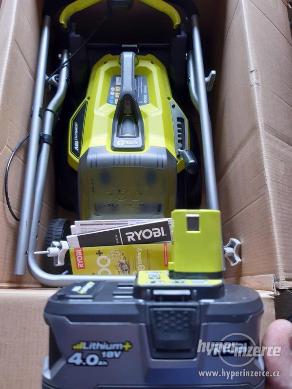 EL. sekačka RYOBI RY18LM37A-140 ONE + LAWNMOWER 37CM - foto 1
