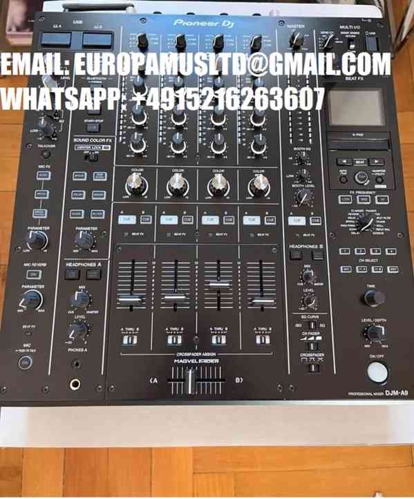 Nové Pioneer DJM-A9 DJ Mixer, Pioneer DJ DJM-V10-LF Mixer