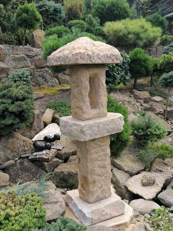 Japonské lucerny z kamene - foto 5