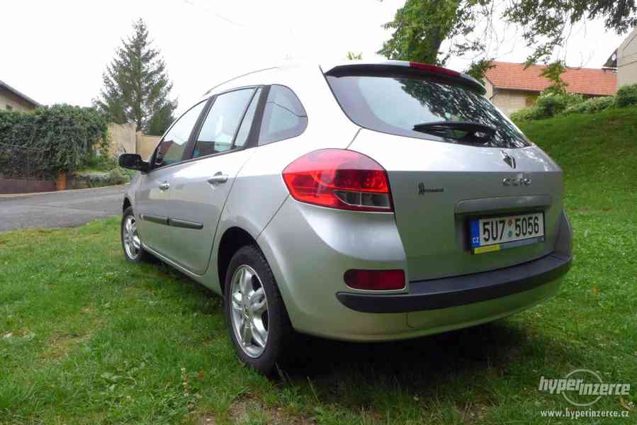 Renault Clio Grandtour 1.5dci, 2008, šedá-metal,126 000 km - foto 3