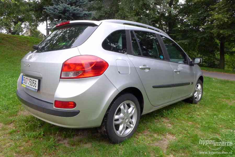 Renault Clio Grandtour 1.5dci, 2008, šedá-metal,126 000 km - foto 5