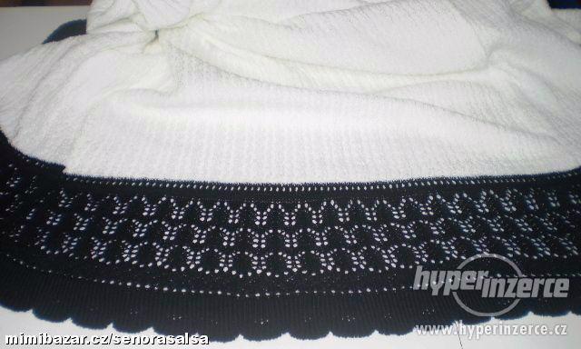 LUXUSNÍ SVETR S HÁČ.NÁPLETY vel.M-XL - foto 6