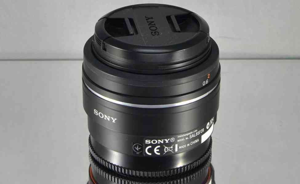 Sony 85mm 1:2.8 SAM **Full-frame*Pevný Objektiv*A mount - foto 5
