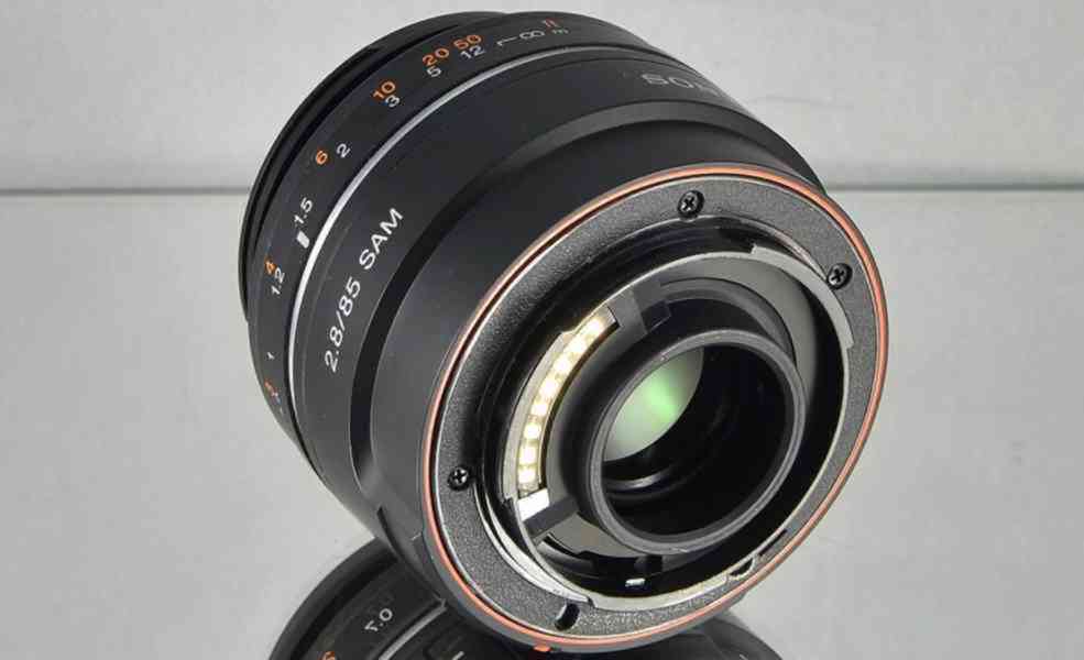 Sony 85mm 1:2.8 SAM **Full-frame*Pevný Objektiv*A mount - foto 4