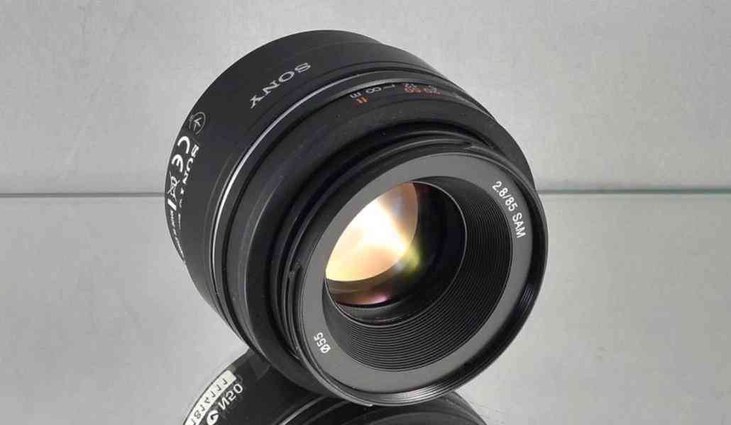Sony 85mm 1:2.8 SAM **Full-frame*Pevný Objektiv*A mount - foto 3