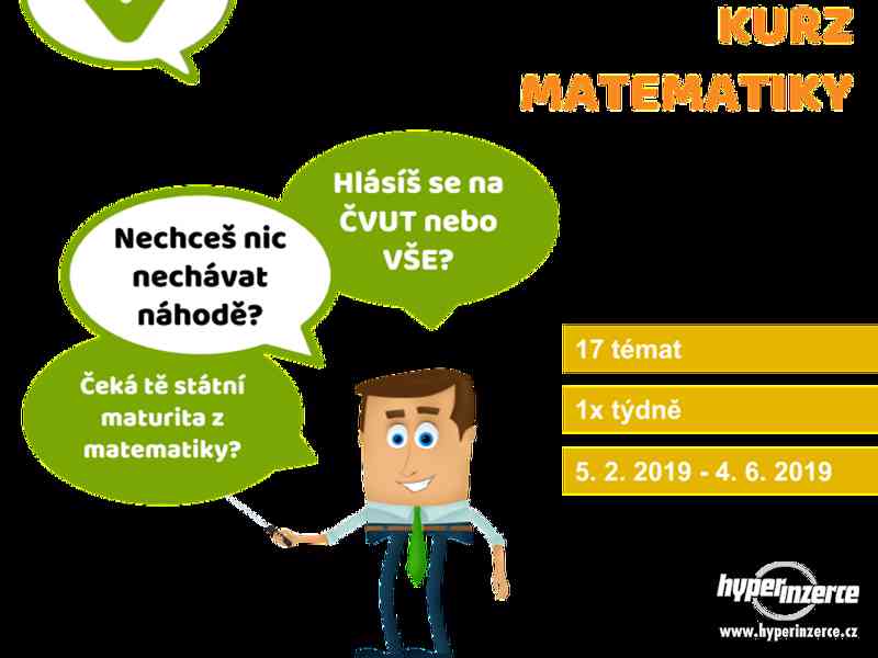 Maturitní kurzy matematiky - foto 1