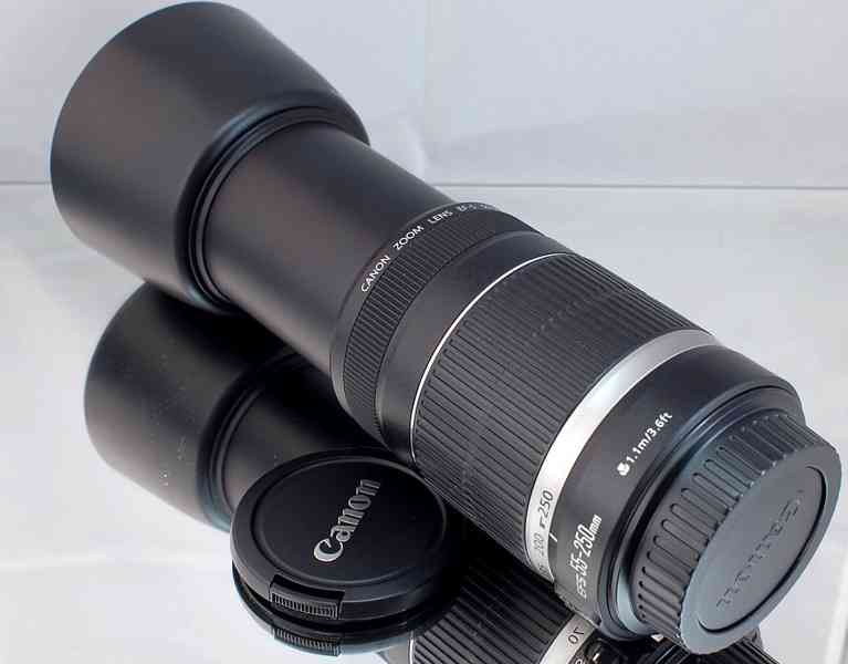 Canon EF-S 55-250mm f/4-5.6 IS **APS-C TELE-ZOOM - foto 8