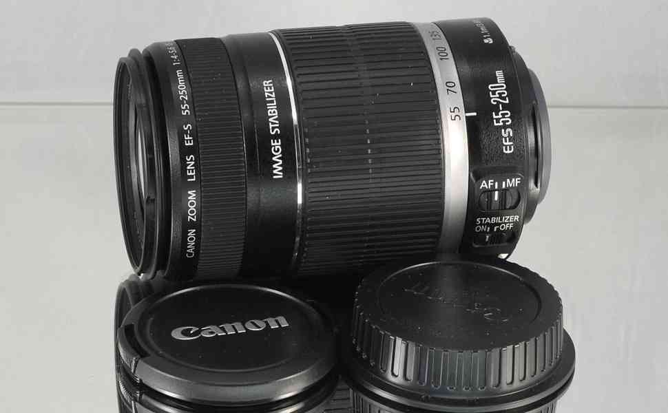 Canon EF-S 55-250mm f/4-5.6 IS **APS-C TELE-ZOOM - foto 3