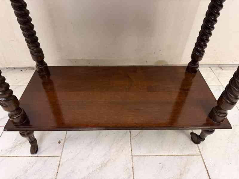 Starožitný konzolový stolek - foto 6