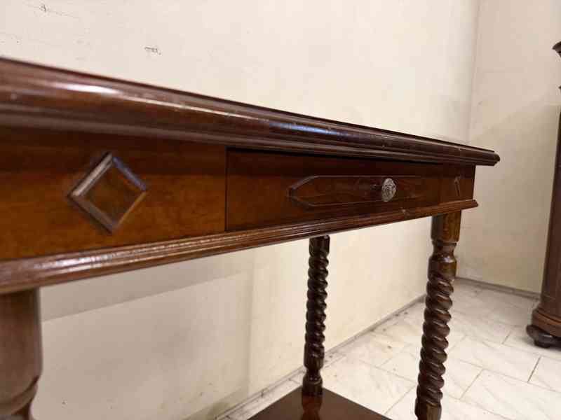 Starožitný konzolový stolek - foto 5