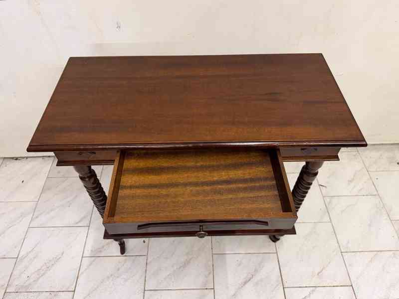 Starožitný konzolový stolek - foto 7