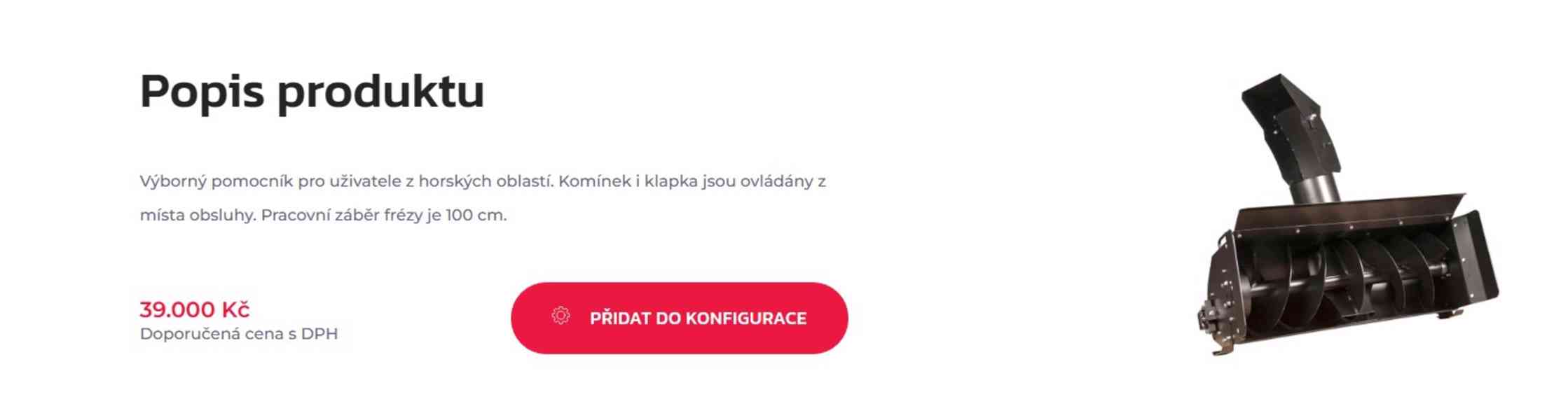sněhová fréza, sněhové řetězy na Seco Starjet - foto 7