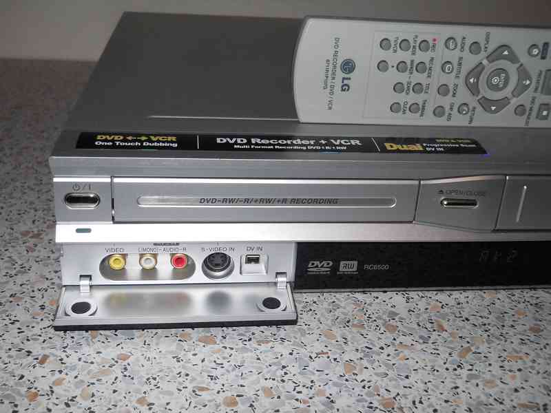 📼>>📀VHS-DVD rekordér LG-RC6500 - foto 3