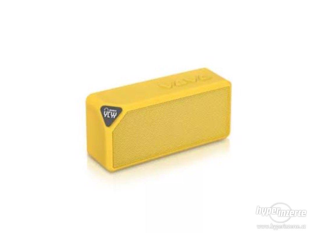 Bluetooth reproduktor Zelený / Žluty (NOVÉ) - foto 1