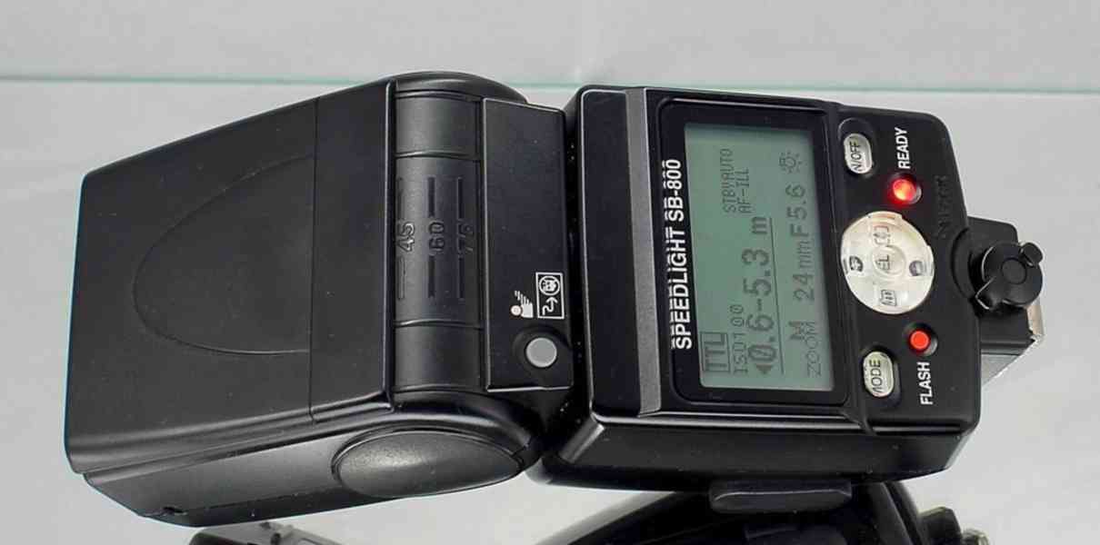 Nikon SPEEDLIGHT SB 800 **GN:38*i-TTL*Master/Slave - foto 7