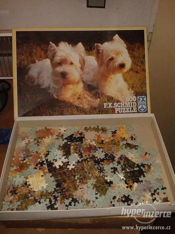 Puzzle 500ks vestík - foto 1