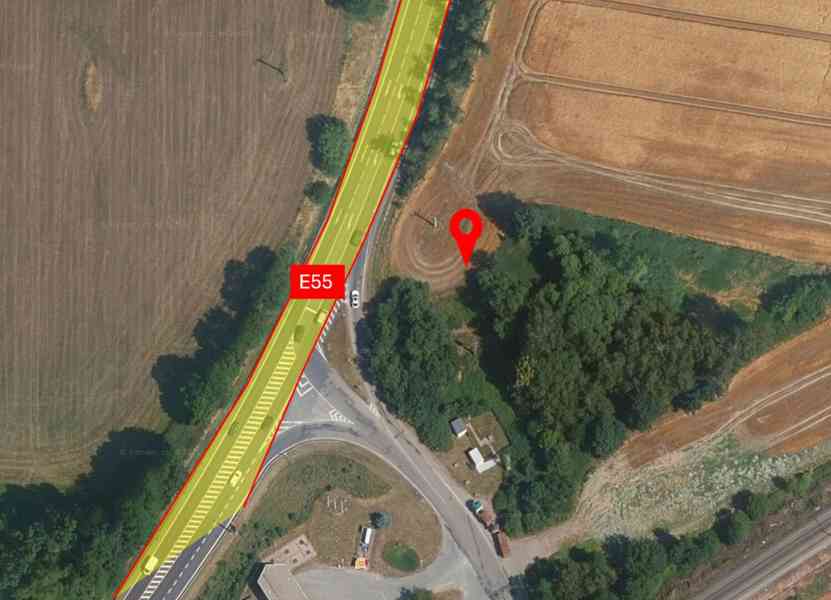 Pozemek Bystřice u Benešova - 3 531 m2, ostatní plocha - foto 2