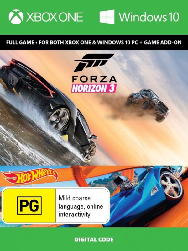 Forza Horizon 3 + Hot Wheels (Xbox ONE) - foto 1