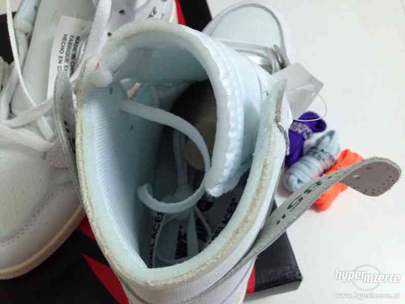 Nike x Off White Air Jordan 1 White Veľkosť US10/EU44 - foto 4