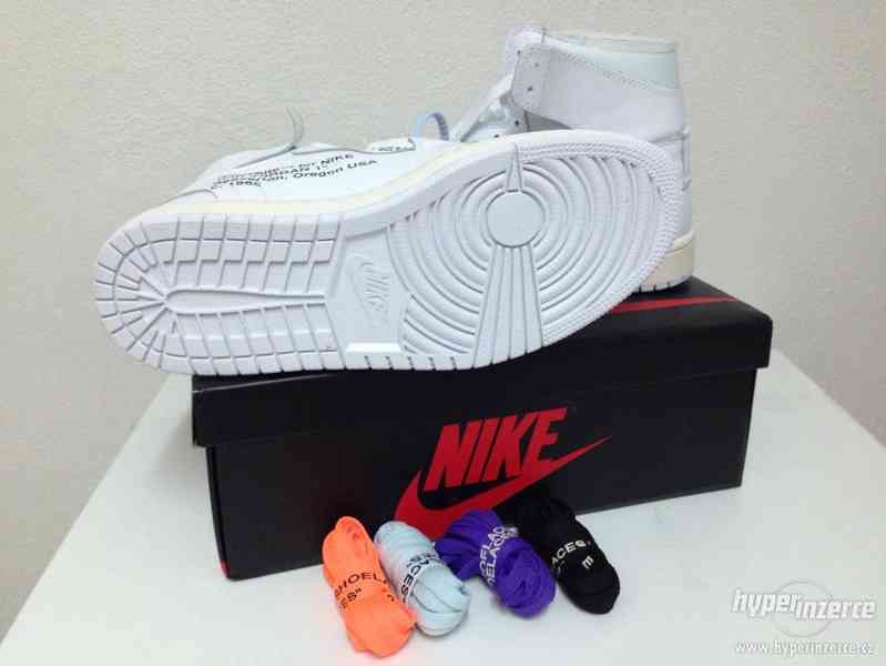 Nike x Off White Air Jordan 1 White Veľkosť US10/EU44 - foto 7