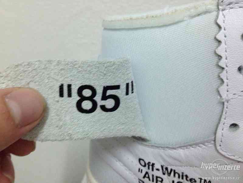 Nike x Off White Air Jordan 1 White Veľkosť US10/EU44 - foto 9