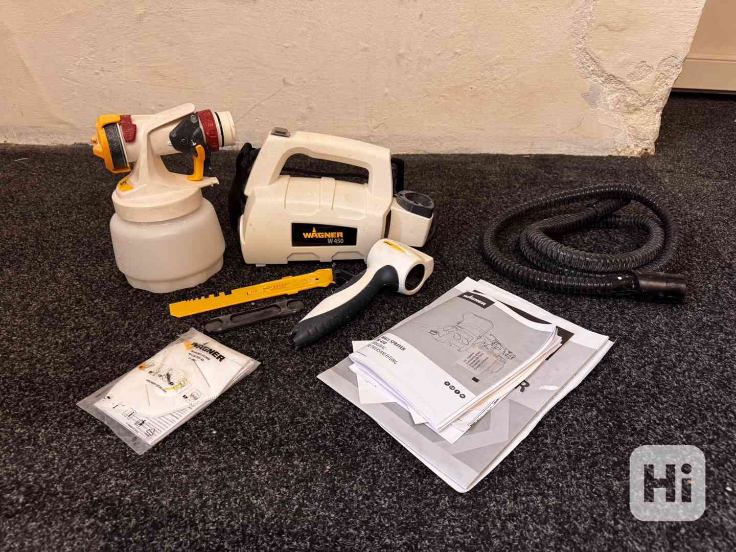 WAGNER Stříkací pistole elektrická Wall Sprayer W 450 - foto 1