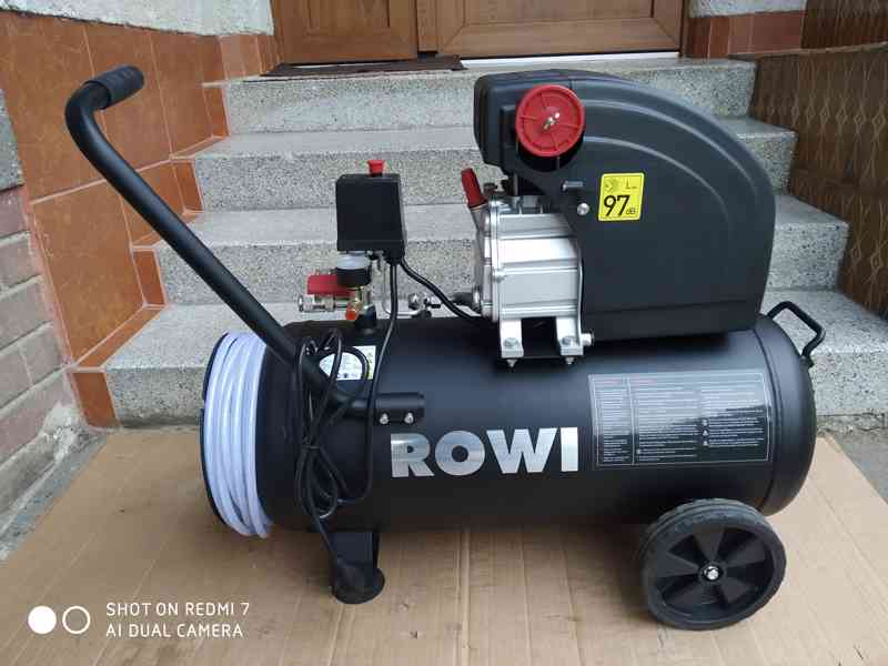Prodám NEPOUŽITÝ olejový Kompresor ROWI DKP 1800/50/1 S- 50 - foto 2