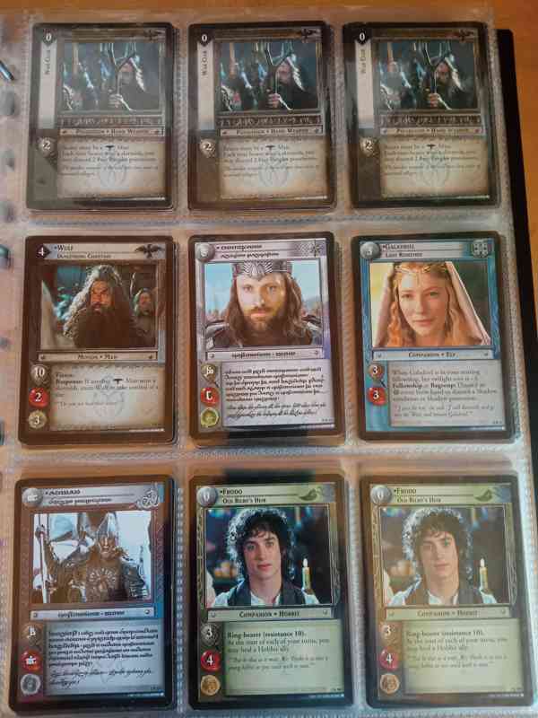 Karty pána prstenů/Lotr tcg/Lord of the rings tcg - sbírka - foto 7