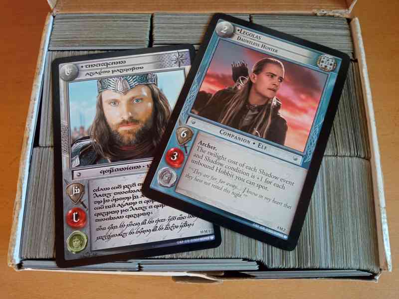 Karty pána prstenů/Lotr tcg/Lord of the rings tcg - sbírka - foto 3