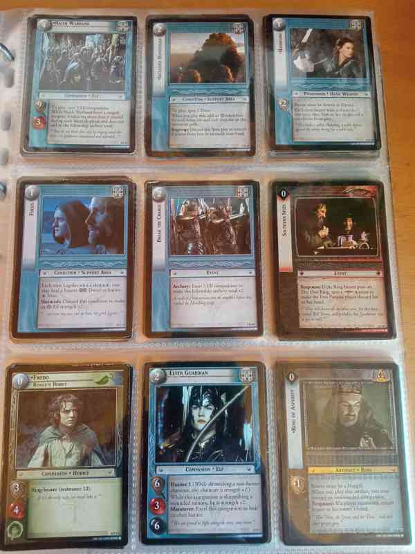 Karty pána prstenů/Lotr tcg/Lord of the rings tcg - sbírka - foto 6