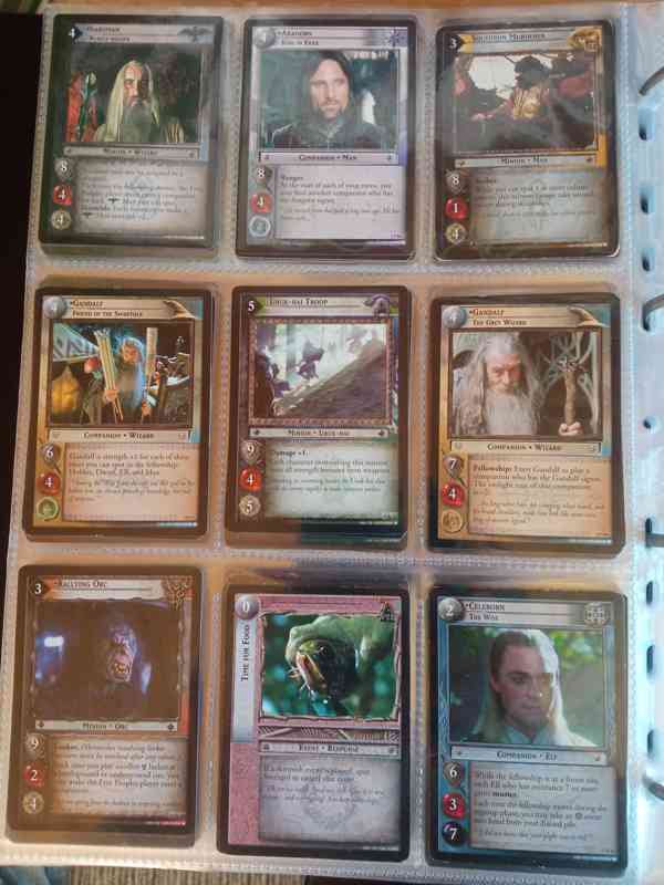 Karty pána prstenů/Lotr tcg/Lord of the rings tcg - sbírka - foto 10