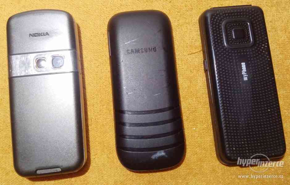 Samsung GT-E1200R +myPhone 3010 +Nokia 6070 -100% funkční!!! - foto 3