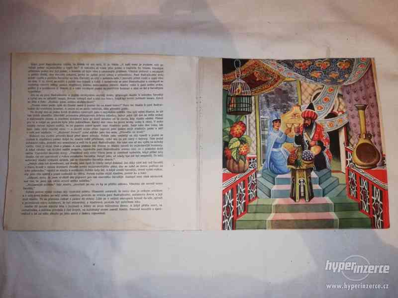 Aladin a kouzelná lampa-ilustrace V. KUBAŠTA 1960 - foto 5